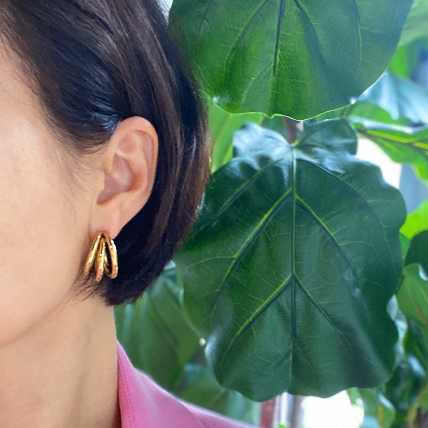 Triple the Layers Earrings