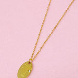 Oblong Face Necklace