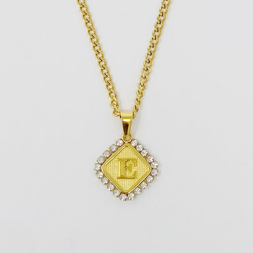 Aztec Delight Initial Necklace