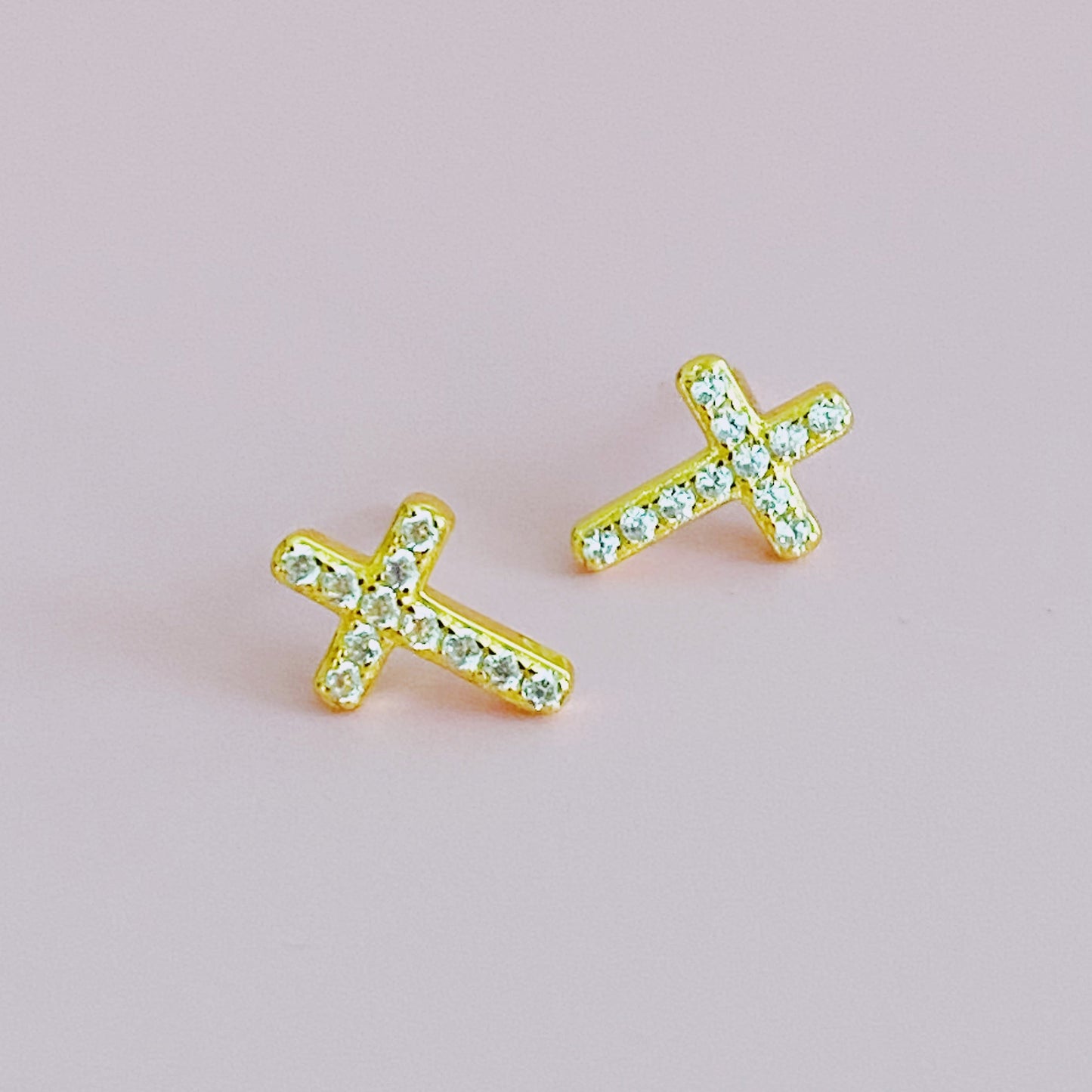 Mini Sparkle Mini Stud Sterling Silver Earrings