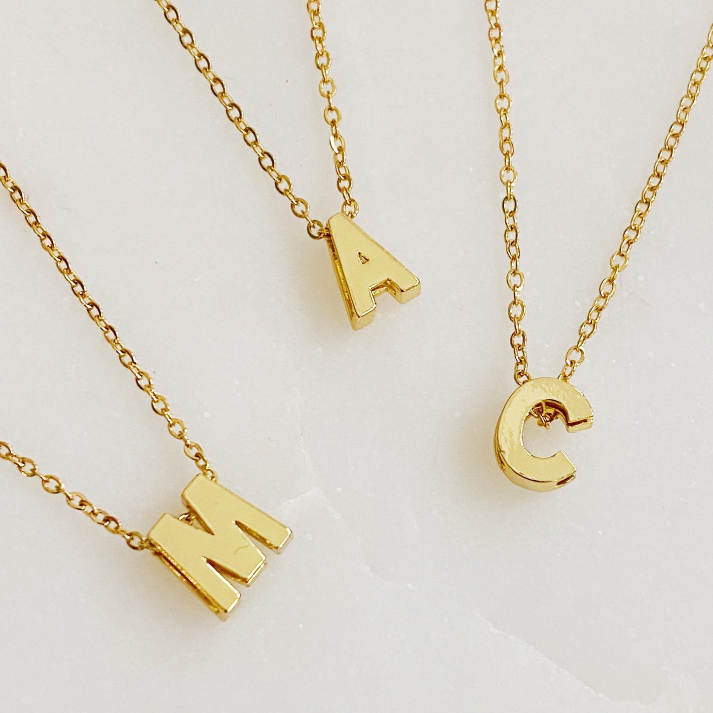 Mini Keepsake Initial Necklace